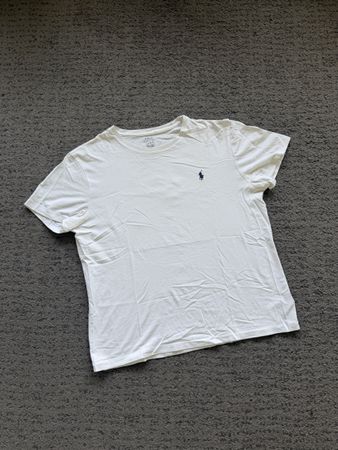 T-shirt Ralph Lauren blanc taille L bon etat général