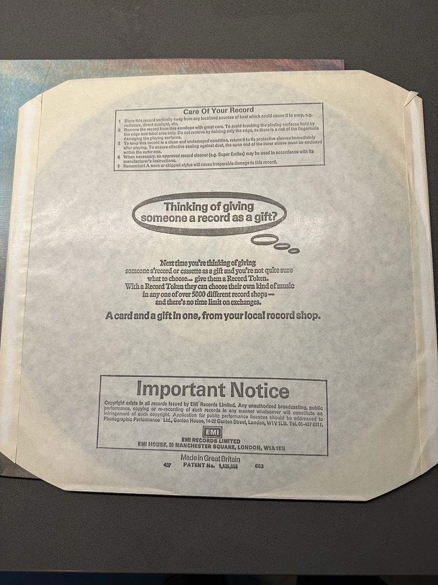 Schallplatten: Pink Floyd Meddle LP – Gebraucht aus Zürich von marcochreis5 4