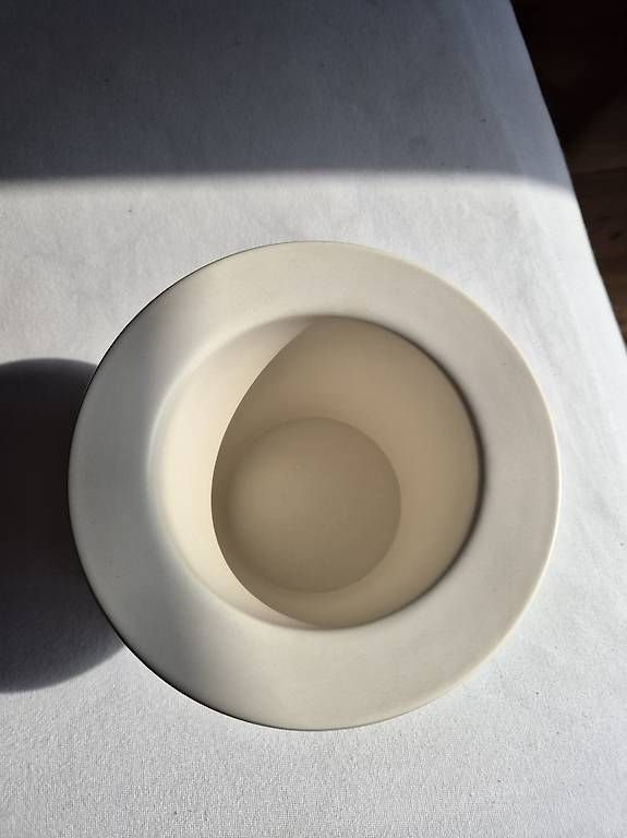 WC: Asia Abhalte Töpfchen mit Holzhalterung – Usato da Schötz venduto da Puppentanz2 2