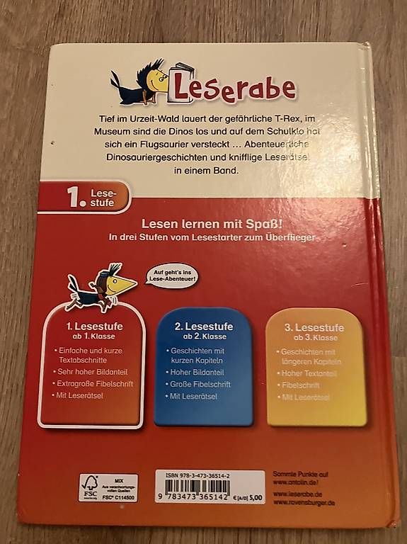 Bücher: Buch Leserabe Dinosaurierabenteuer – Gebraucht aus Walchwil von jean_thomas 1