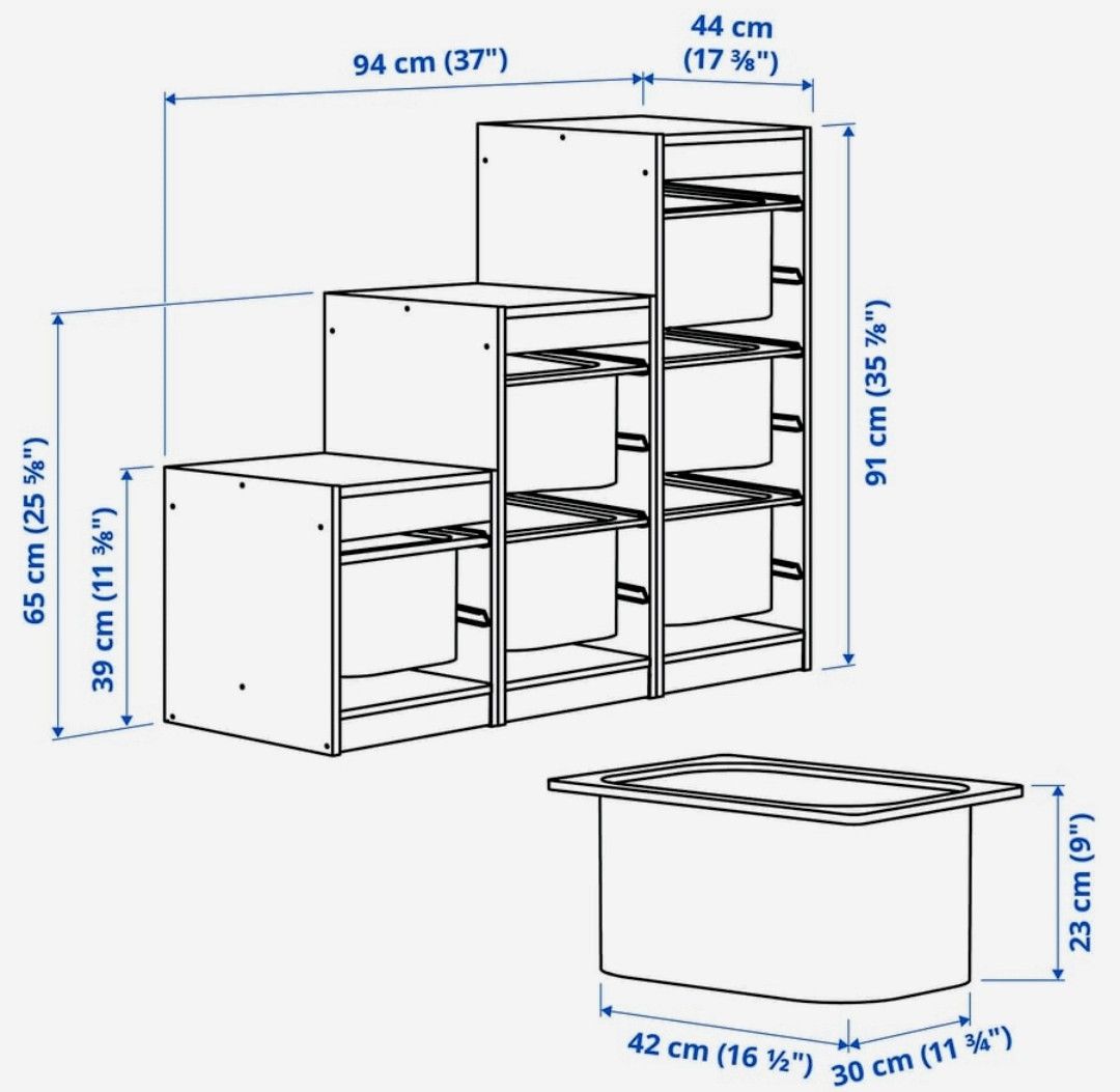 Ikea Regale: IKEA Trofast storage unit - solid pine wood – Gebraucht aus Muri AG von MrsRami 6