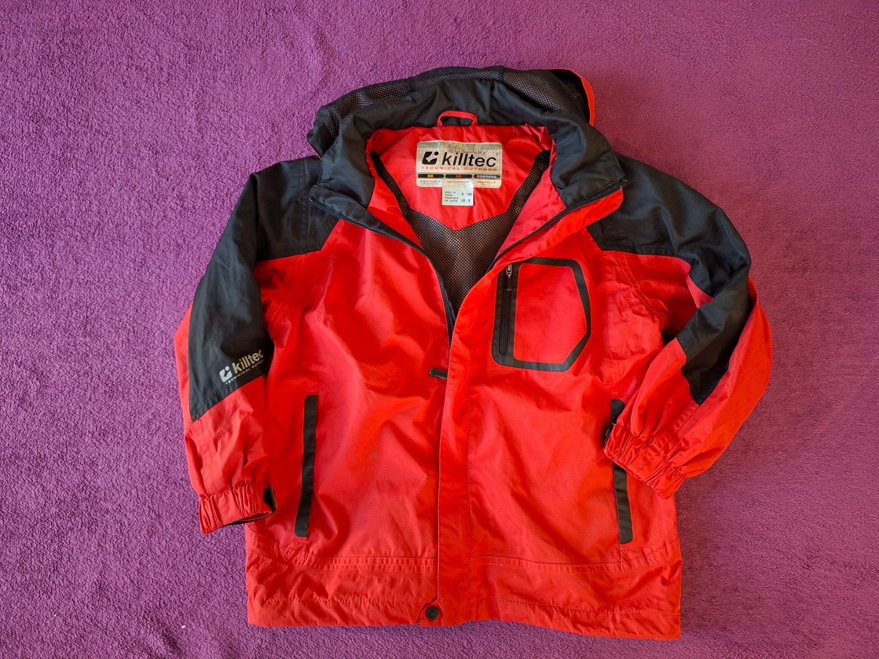 Killtec Jacken & Mäntel: Funktionsjacke / Regenjacke/Jacke von Killtec – Gr.128 – Gebraucht aus Müllheim Dorf von Seeeule01 1