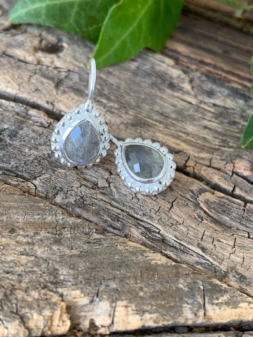 Orecchini pendenti & Orecchini a lobo: Tolle LABRADORIT Ohrhängerli Silber 925 – Nuovo e nell'imballaggio originale da Rombach venduto da Ivreajewels 2