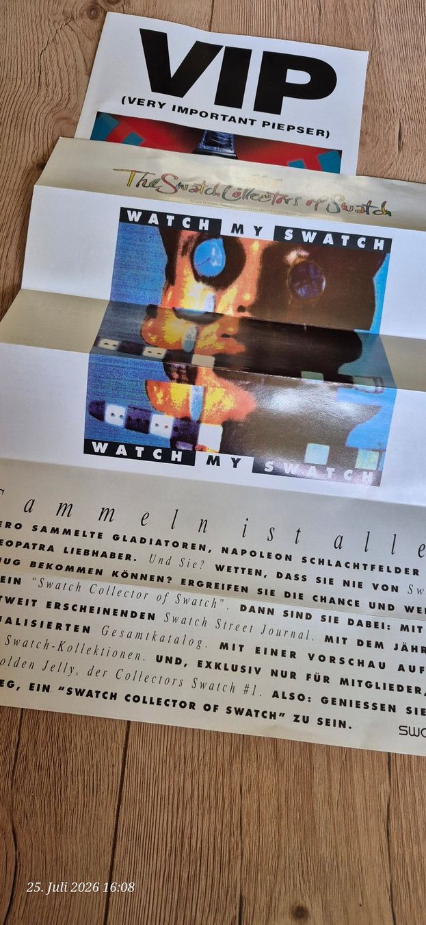 Libri: SWATCH  Uhren Katalogs-Bücher + seltene Prospekte etc. ab1Fr – Usato da Wildhaus venduto da insgi 7