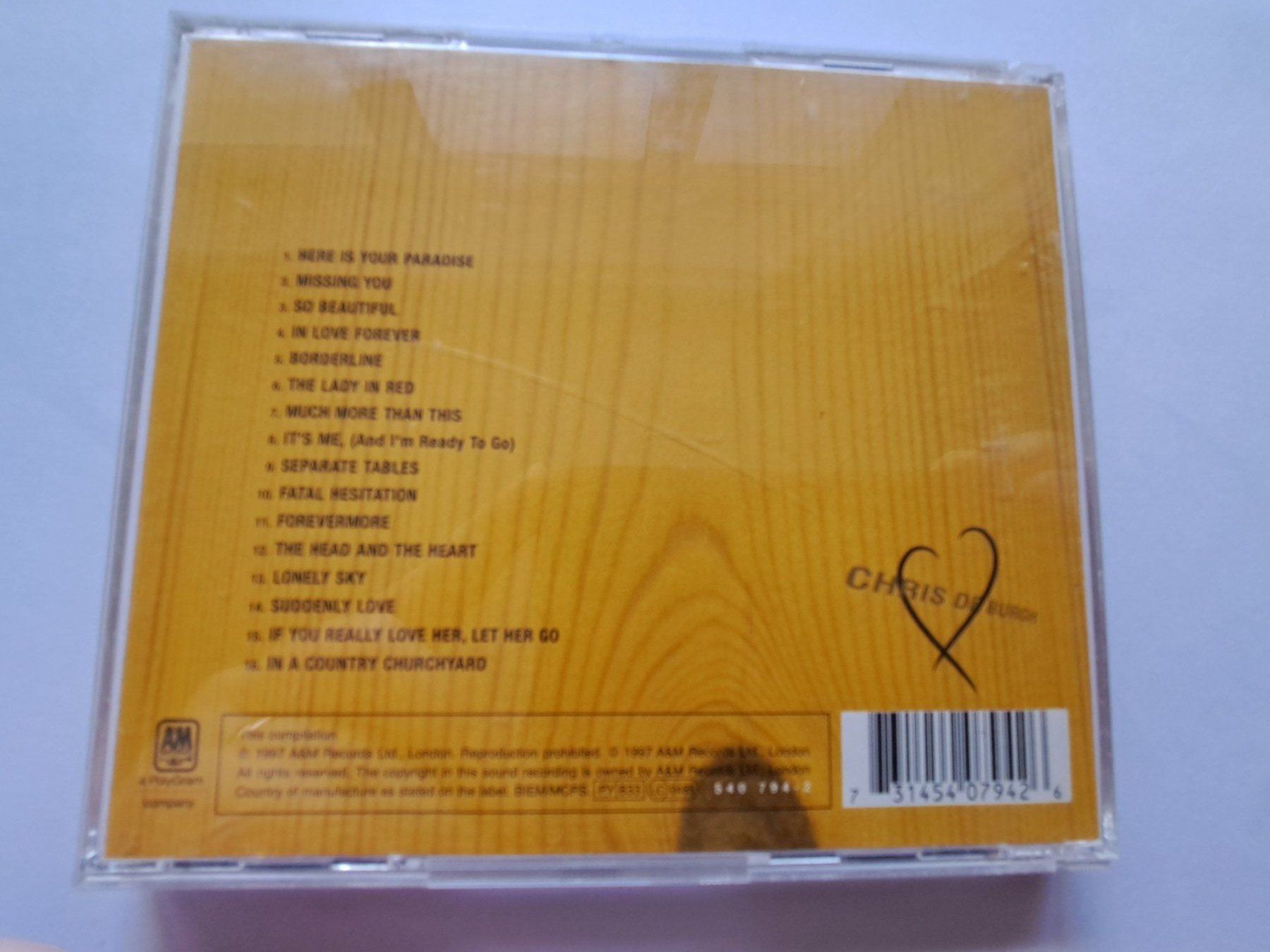CD: Cd Chris de Burgh - The Lovesongs  – Usato da Pully venduto da bro_n52j 1