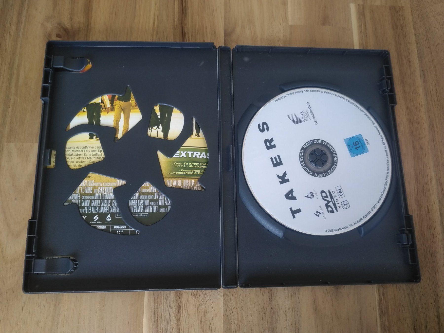 Tous les DVDs: Takers – D'occasion à Olten par prusik02 1