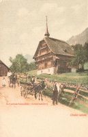 Unterwalden (NW) Traditionelles Schweizerhaus