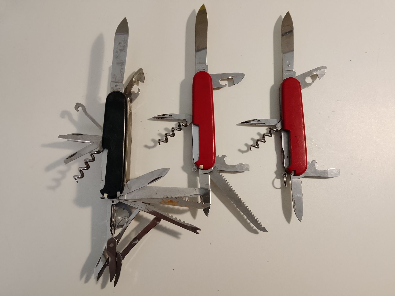 Victorinox Taschenmesser: 3 x Victorinox Sackmesser  – Gebraucht aus Biel/Bienne von Vintage-timearts 2