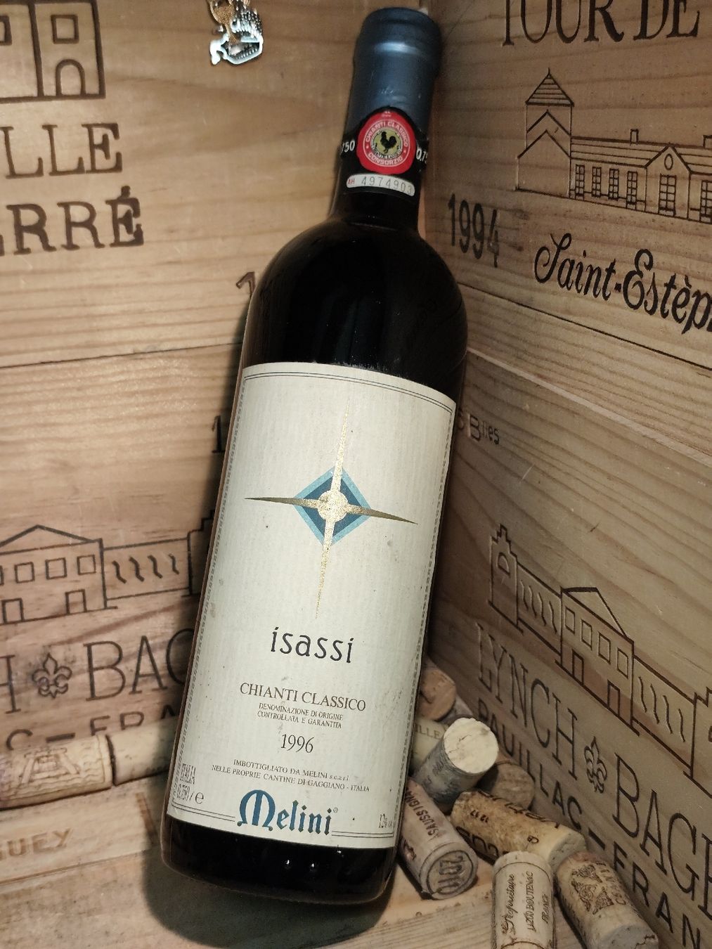 Vino: 1996 Melini Isassi Chianti Classico DOCG – Nuovo e nell'imballaggio originale da Büsserach venduto da Vintage-vins 4