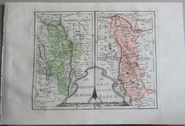 Grafschaft Baden Freiamt von Reilly 1790 sehr selten