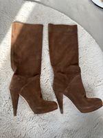 Edle Wildleder Stiefel von Bally, Grösse 36, Braun
