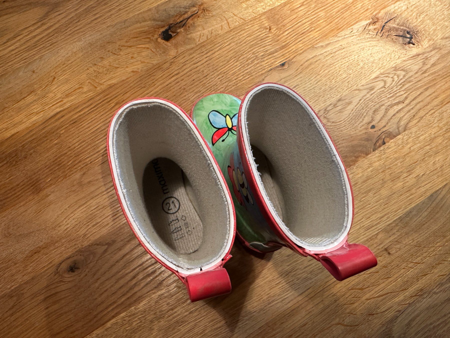 Schuhe für Jungen: Gummistiefel, Gr. 21, Top Zustand – Gebraucht aus Mittelhäusern von curi-drummer 1