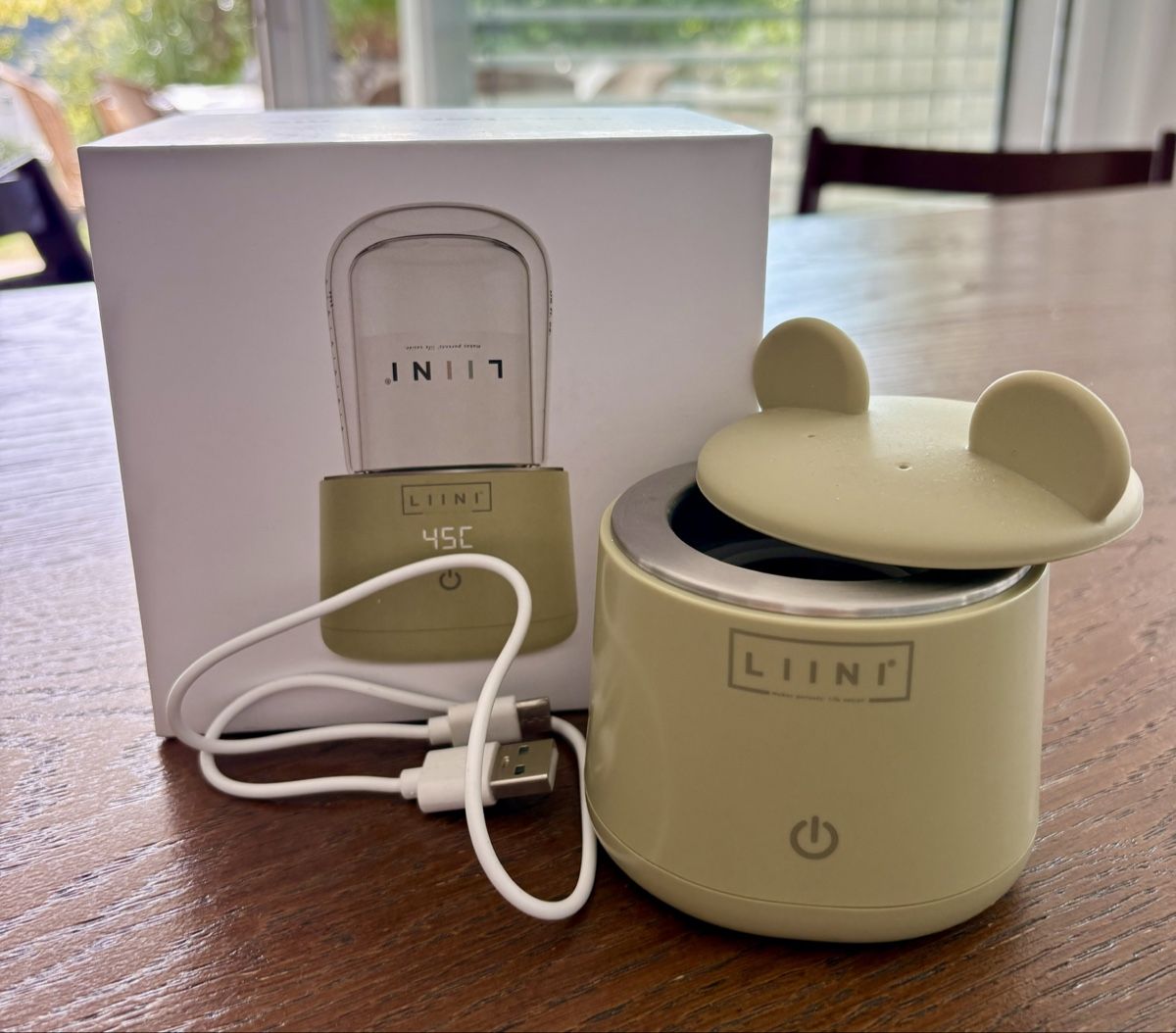 Liini Pasti del neonato: LIINI 2.0 Flaschenwärmer (Olive) – Usato da Männedorf venduto da nan_rl92