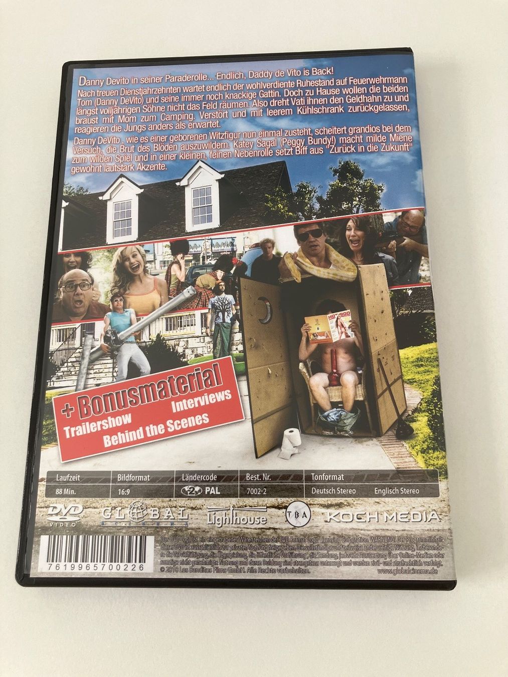 Tutti i DVDs: Housebroken - Daddy ist zurück (DVD) Danny DeVito – Usato da Arbon venduto da HelFer01 1