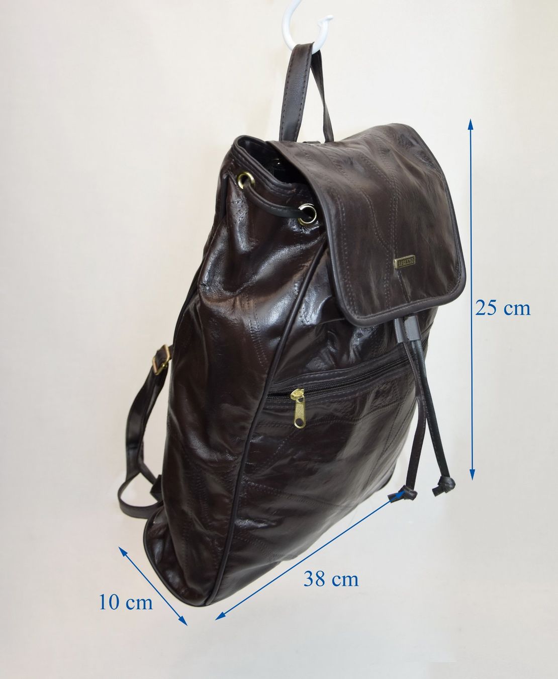 Zaini: Rucksack -Tasche - dunkelbraun-Unisex – Usato da Wohlenschwil venduto da ABC-Vintage 8