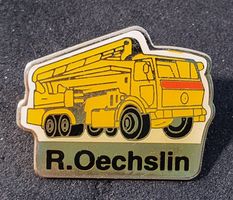 BB980 - Pin R. Oechslin LKW Lastwagen Pumpwagen Mercedes