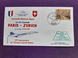 Erstflug CONCORDE Paris - Zürich, AF4506, 22.08.1998