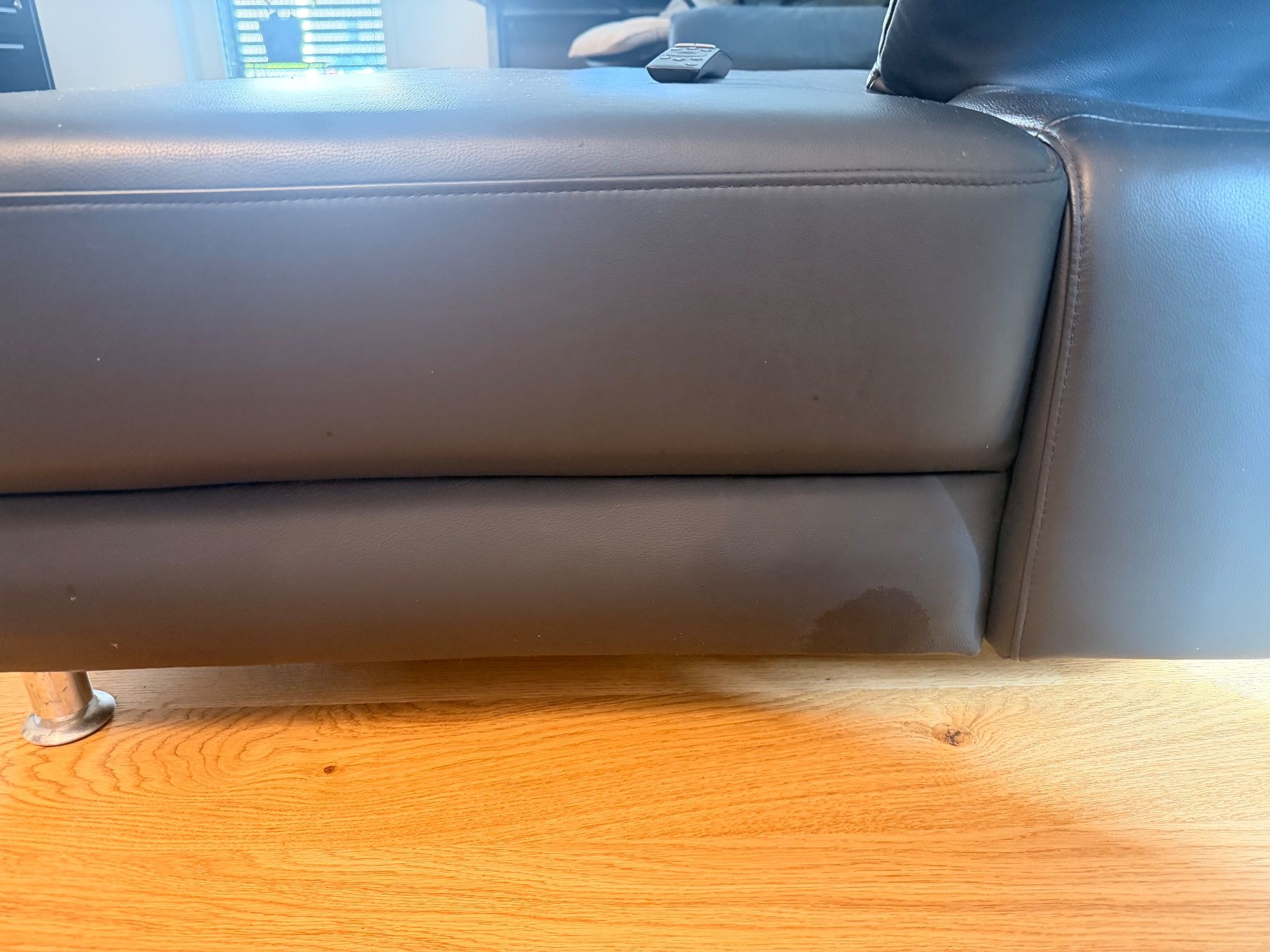 Divani: Schwarze Designer Ecksofa - echt Leder – Usato da Zug venduto da Michele115 4