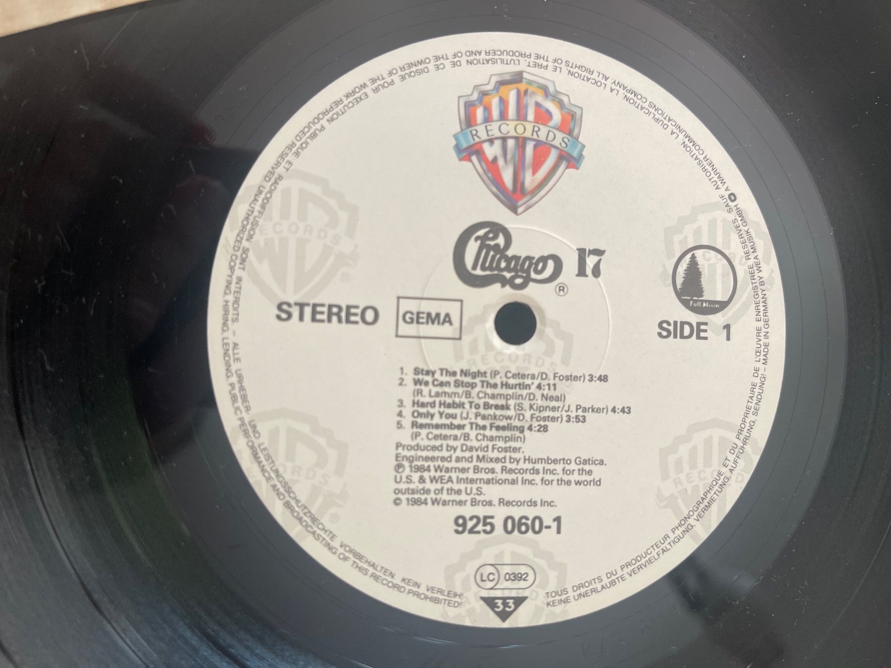 Dischi in vinile: A852/Chicago 17 – Usato da Frutigen venduto da Philippe_jsp 2