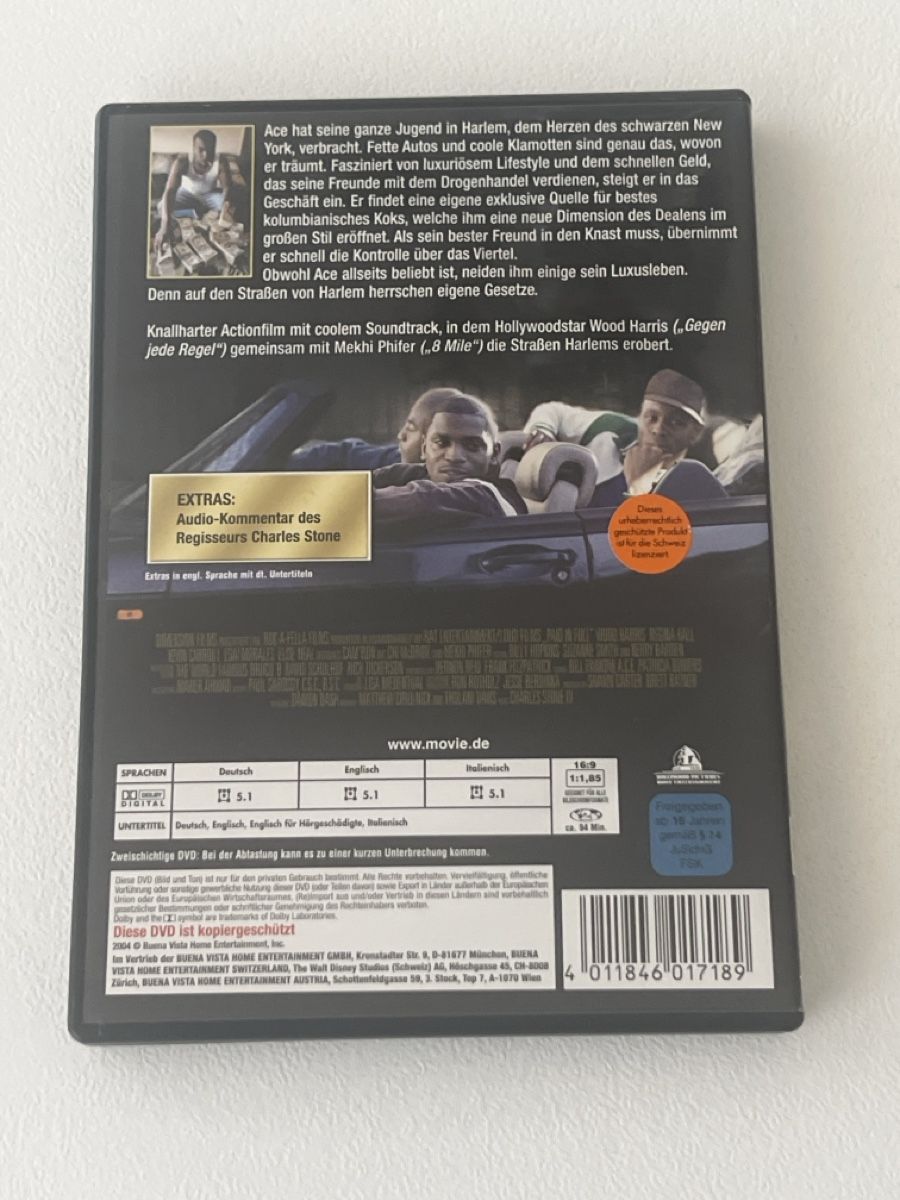Tutti i DVDs: DVD Die Strassen Harlems  – Usato da Gossau SG venduto da DuDaRi0089 1