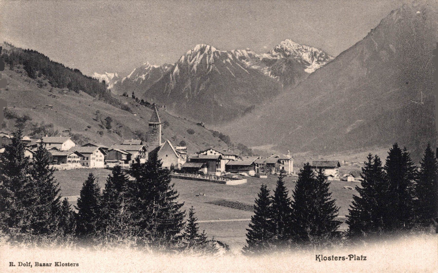 Cartes postales: Klosters Platz – D'occasion à Bronschhofen par Astore
