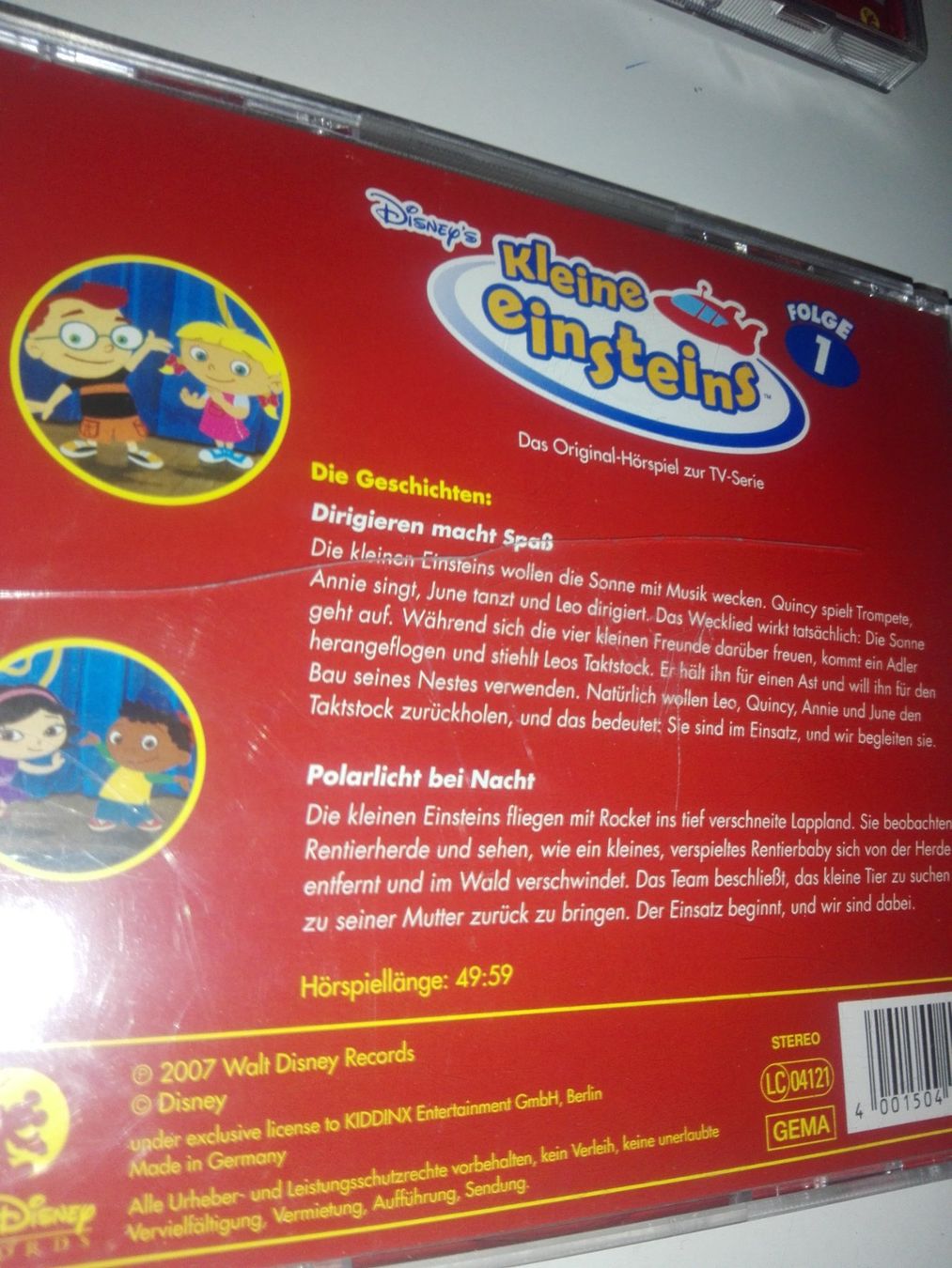 CD: Kleine Einsteins  (Folge 1 + 2) – Usato da St.Gallen venduto da elk2023 2