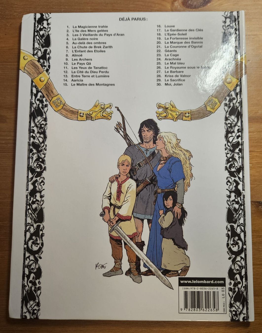 BD: Thorgal N 30 E.O. (T.B.E.) Moi, Jolan – D'occasion à Prévonloup par bitume1975 2