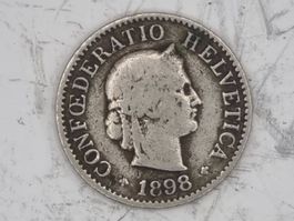 5 rappen 1898