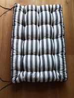 Lounge Paletten Kissen Grau-Weiss Bizzotto Outdoor 120x80x15