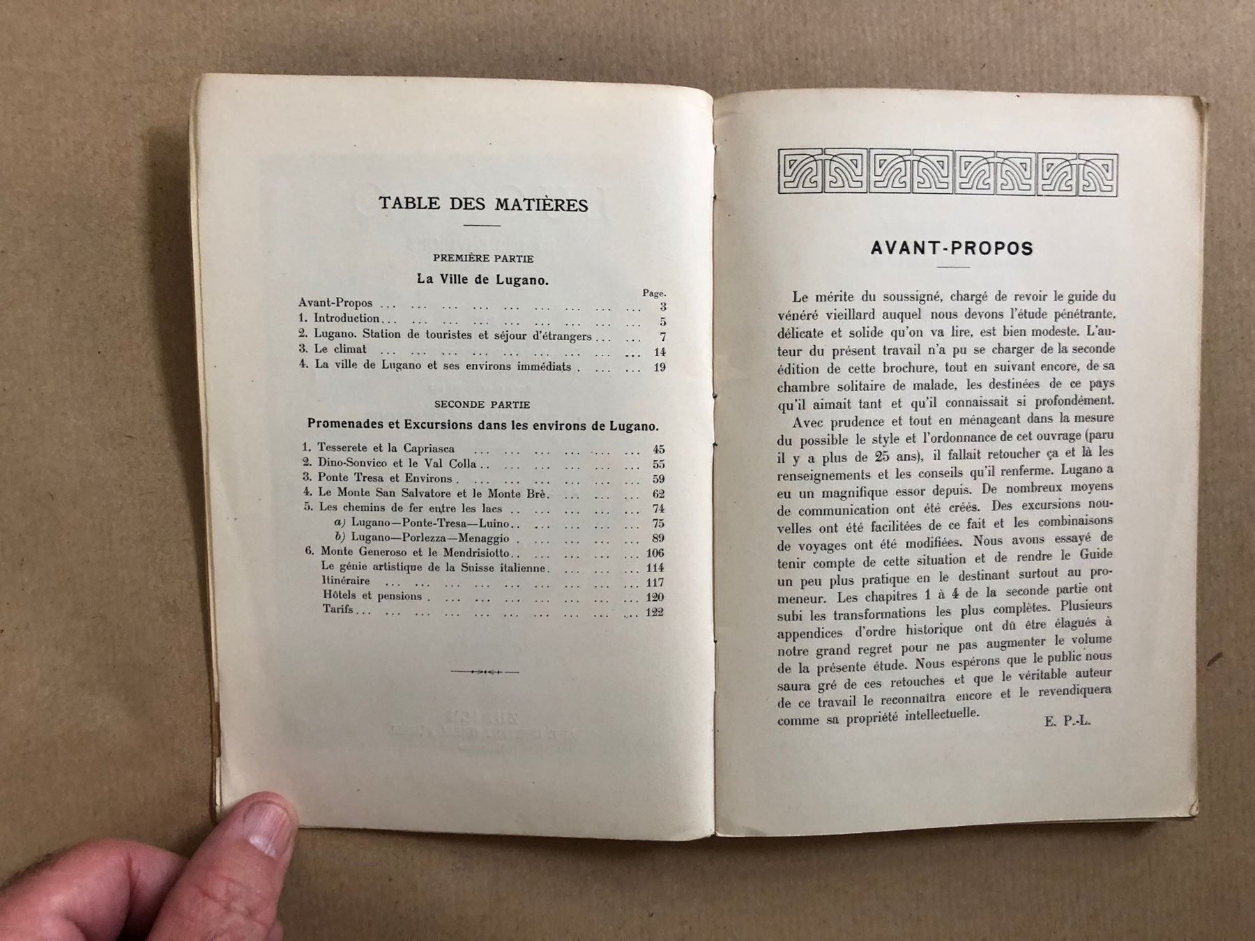 Libri: Lugano et ses environs. – Usato da Zürich venduto da allp 2