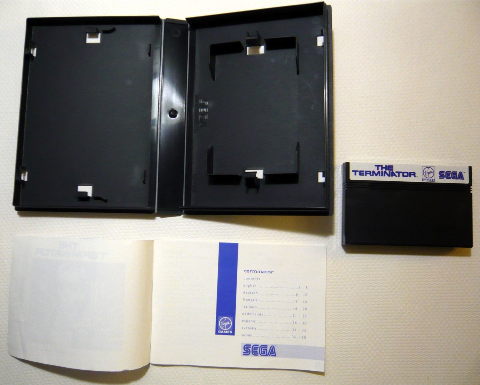 Sega Giochi: SEGA Master System : The Terminator ! 1992, CIB – Usato da Onex venduto da Jaguar1986 3