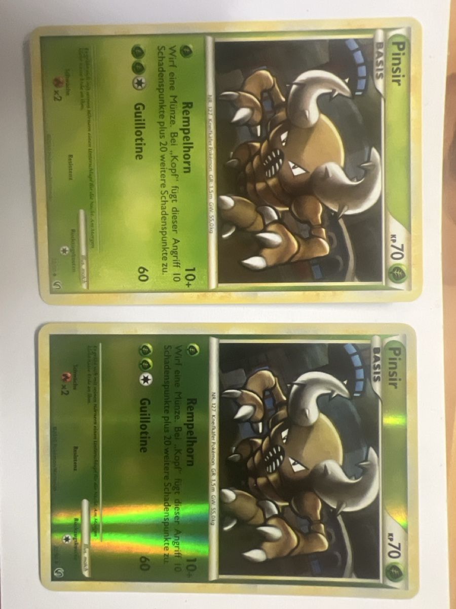 Pokémon Sammelbilder & Trading cards: Pinsir Pokémon  – Gebraucht aus Frauenfeld von mwguv