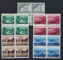 1955  Pro Patria Viererblocks **   15423