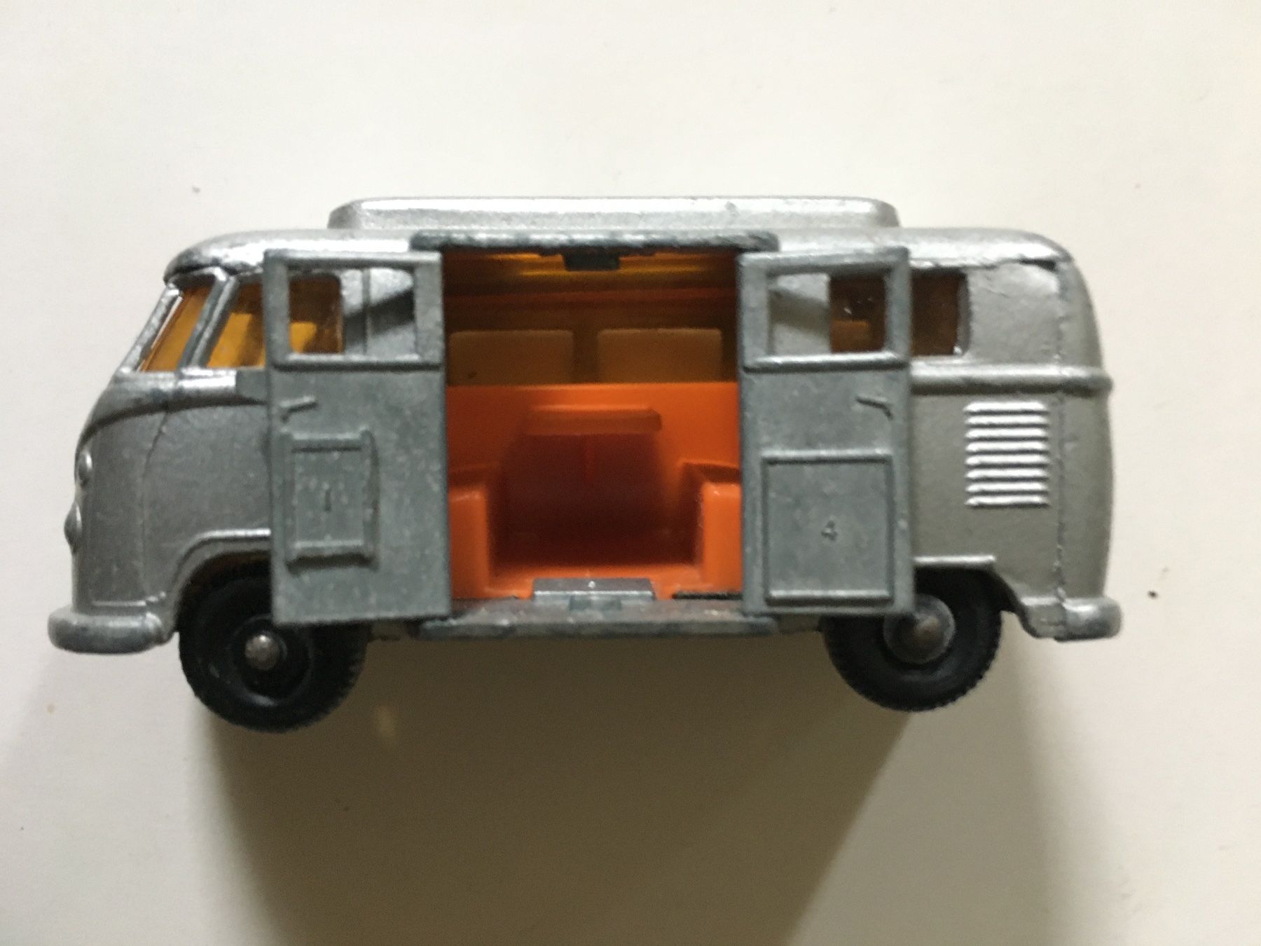 Lesney Modellini d'auto: Lesney VW Bus. 34 – Usato da Grellingen venduto da Toyhamster 4