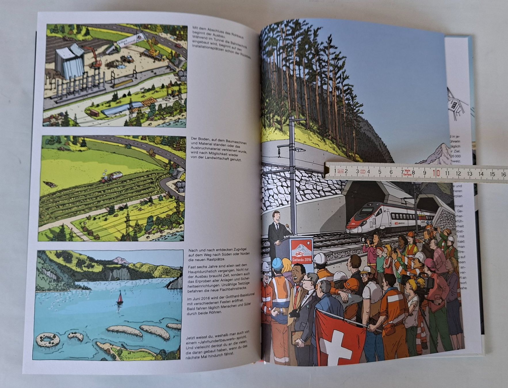 Libri: Buch "Durch den Gotthard" Konrad Beck Atlantis Atlantis – Usato da Opfikon venduto da Diversamente 5