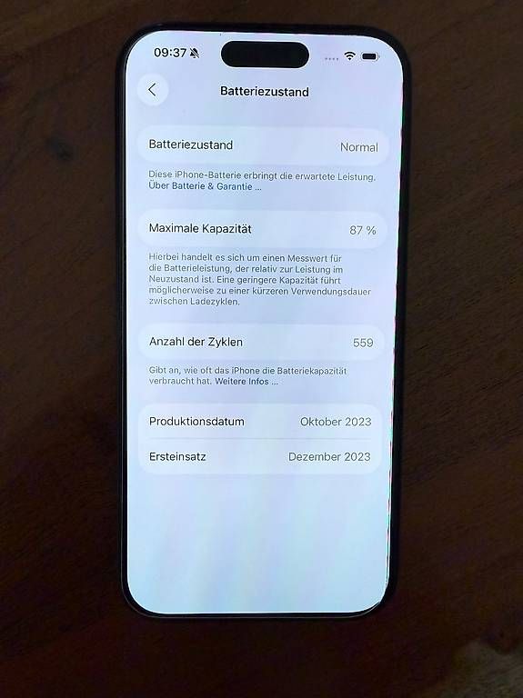 Telefoni cellulari / Smartphones: IPhone 15 Pro - Titan Blau - 1 TB – Usato da Stäfa venduto da cam_sfr7 4