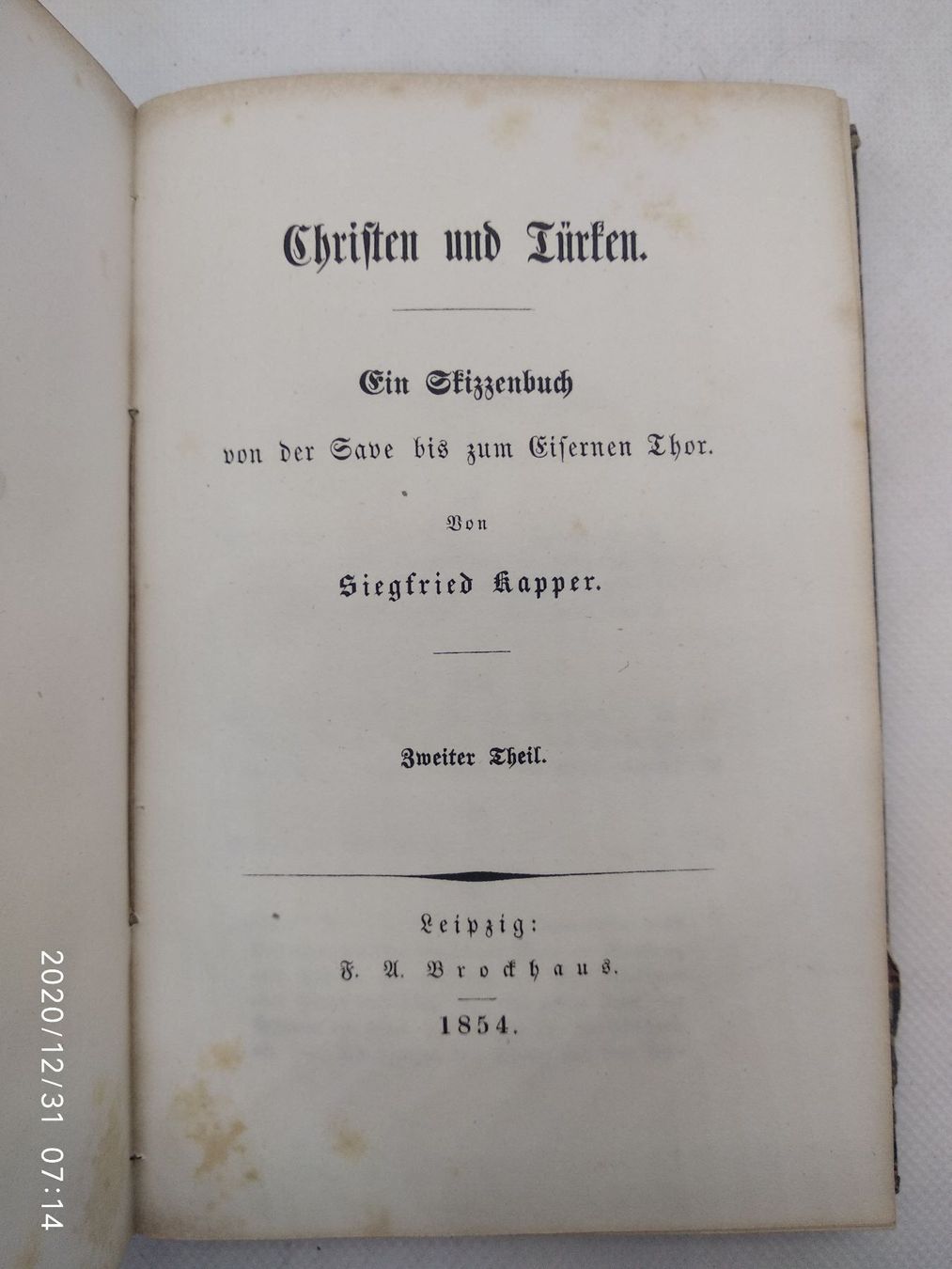 Modellismo RC: CHRISTEN UND TÜRKEN 1854 – Usato da Goldach venduto da Gaip 1