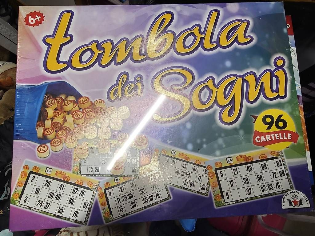 Giochi: Gioco della tombola – Nuovo e nell'imballaggio originale da Massagno venduto da Ale86