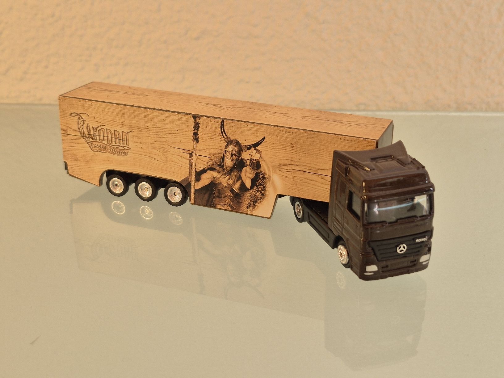 Mercedes-Benz Modellini d'auto: Mercedes LKW Wodan Timbur Coaster – Usato da Uetendorf venduto da myhome12 3