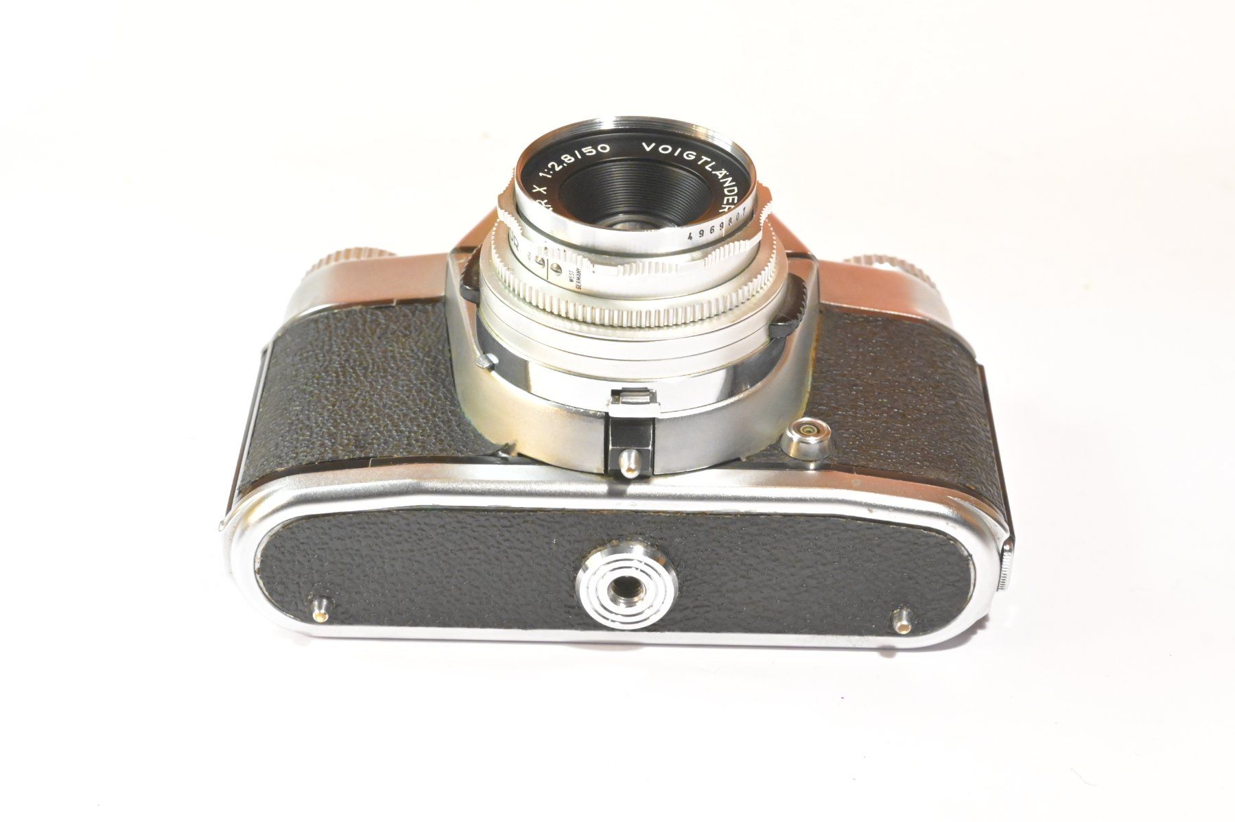 Voigtländer Fotocamera: Voigtländer Bessamatic Kamera mit zwei Objektiven – Difettoso da Erlinsbach venduto da foto_5018 6
