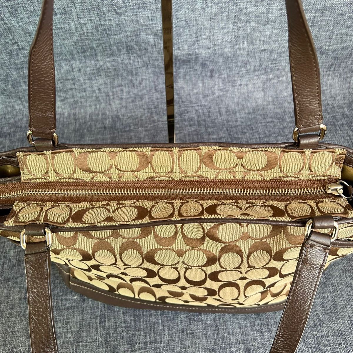 Coach Tasche Shopper Braun Top Zustand F23297 Herbst 🍂 (Neu (gemäss