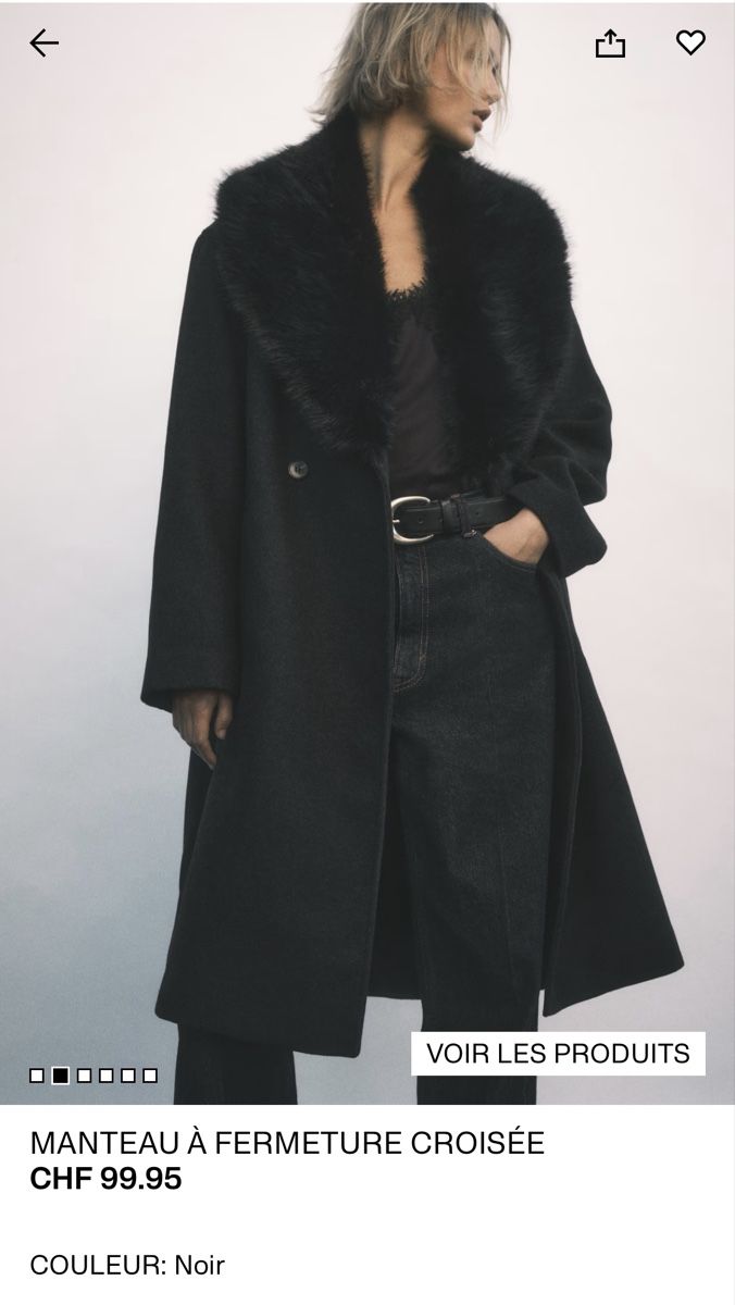 H&M Cappotti: Manteau noir – Nuovo e nell'imballaggio originale da Vevey venduto da mic_npm9