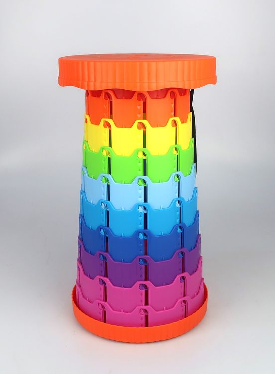 2 Hockerkissen Für Teleskophocker - Waschbare Sitzkissen Für Camping, Angeln & Picknick