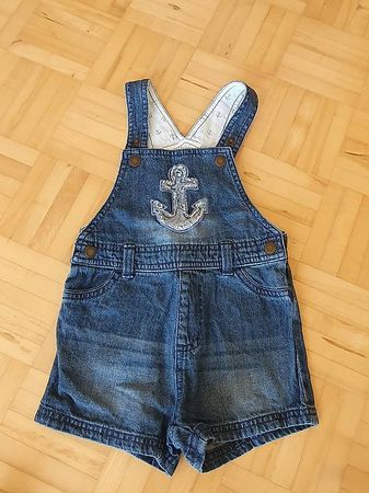 Salopette jeans 80