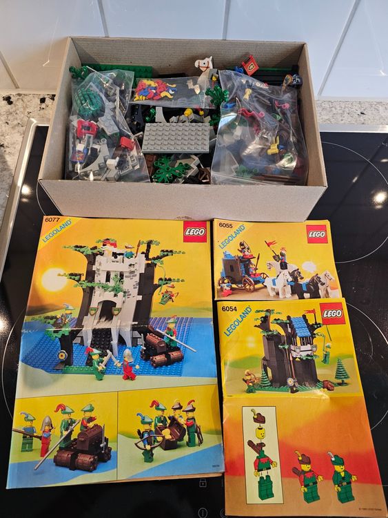 LEGO Ritterburg Konvolut 6077, 6055, 6054 - Vintage Sets (Gebraucht) in ...