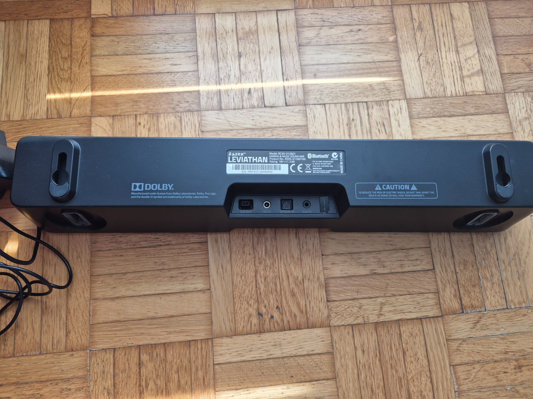 Razer Casse acustiche: Razer Leviathan Sound Bar mit Subwoofer – Usato da Zürich venduto da pau_y8mv 6