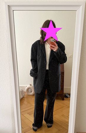 Oversized Blazer Hugo Boss, Cashmere Wolle