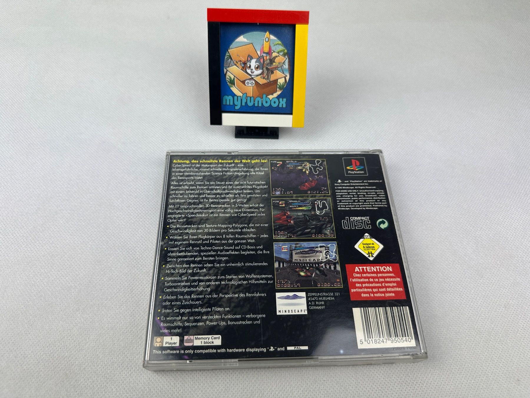 Giochi: Playstation 1 PSX  PS1 Cyber Speed – Usato da Kappel SO venduto da MyFunBox 3