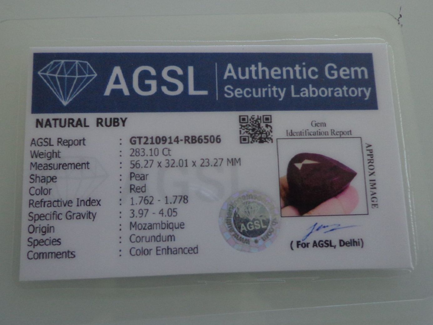 Pietre preziose: Natural Ruby aus Mozambique – Usato da Schönenwerd venduto da beibei01 4