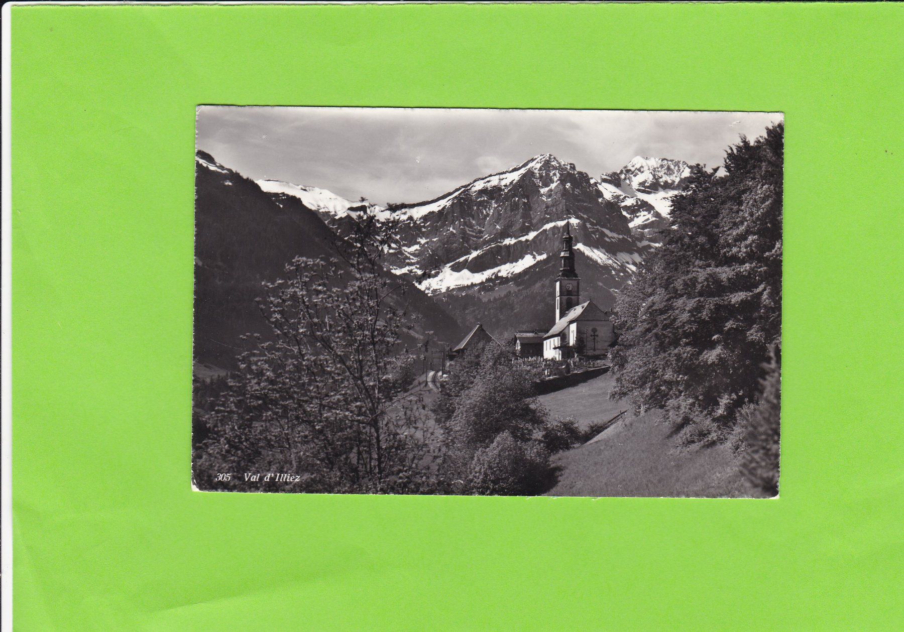 Cartoline postali: Val d'Illiez – Usato da St. Peterzell venduto da neckertal